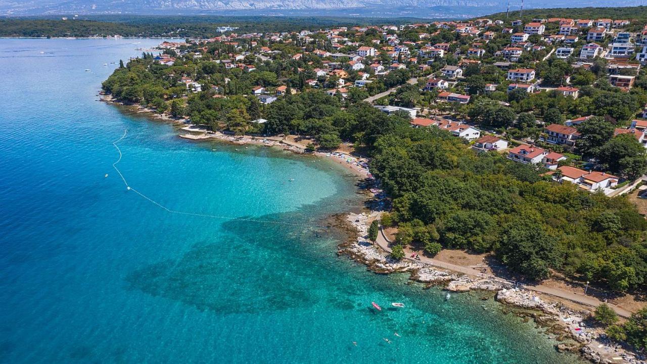 Njivice, Otok Krk, Apartman Dora Exterior photo